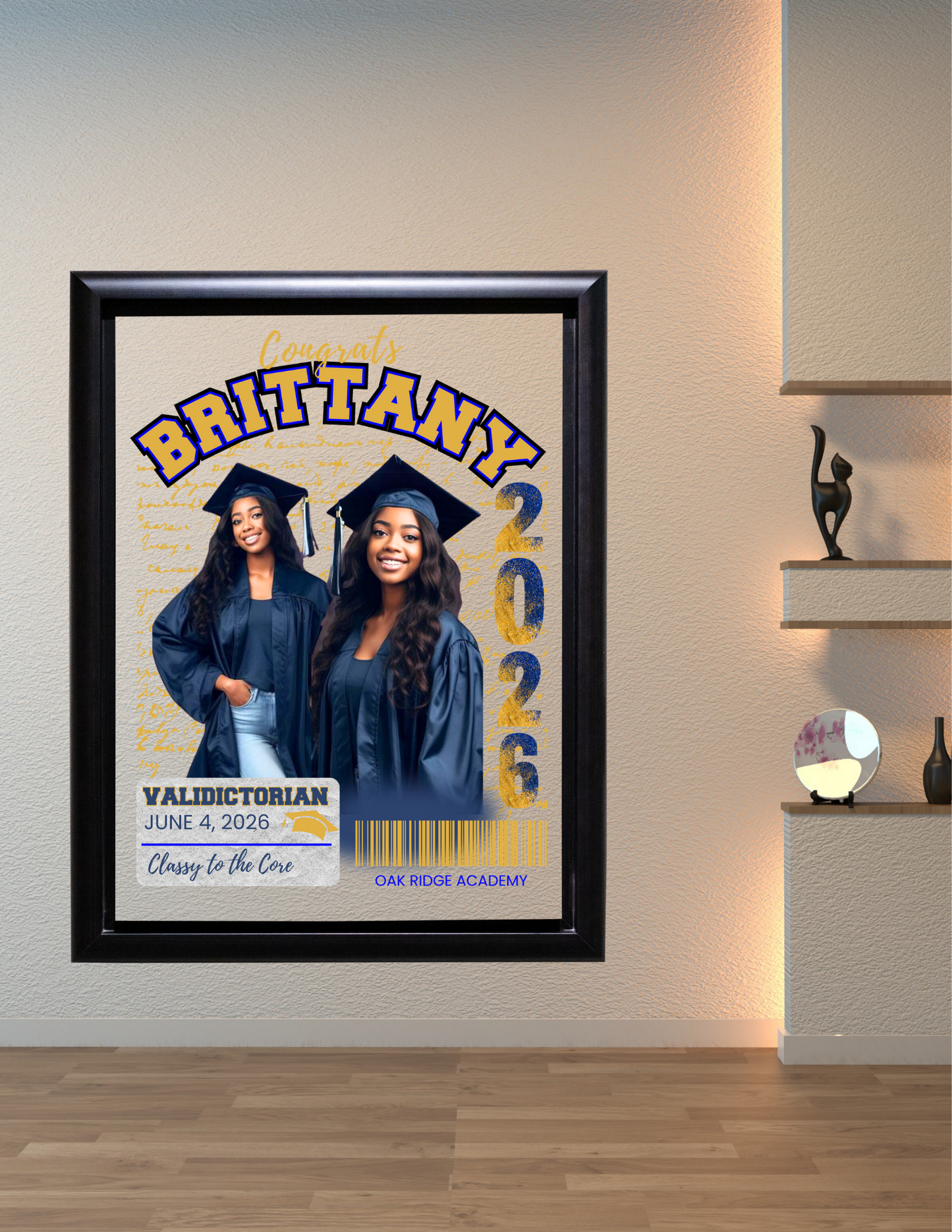 Grad Frame 16x20
