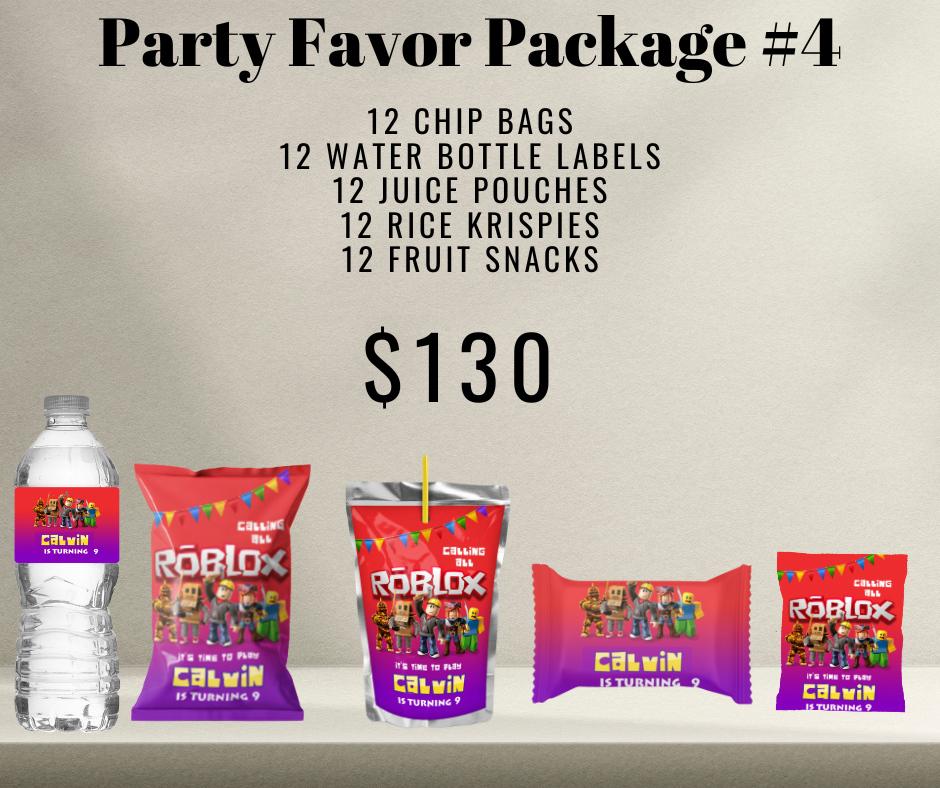 Party Favor Packages