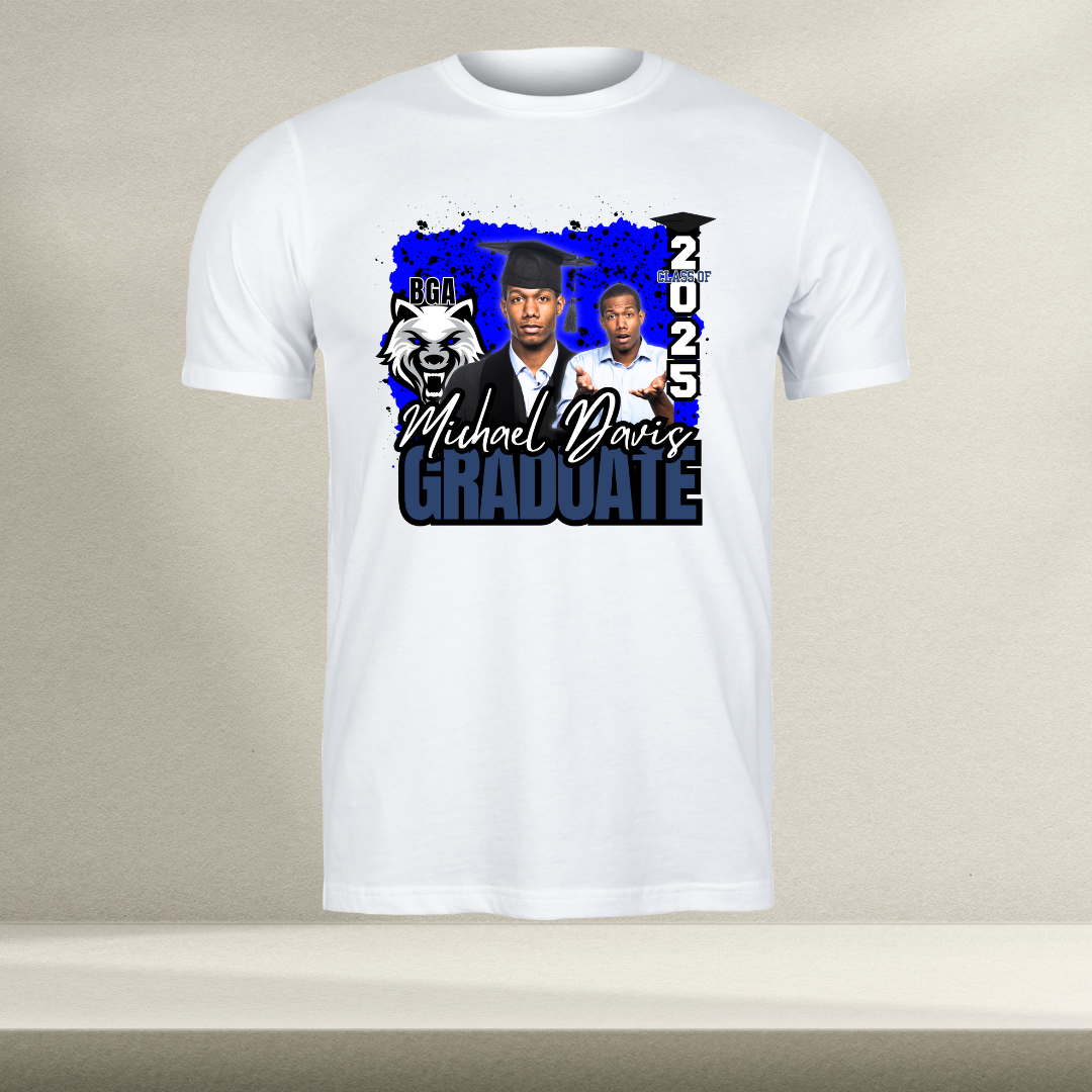 Center Print Graduate T-Shirt