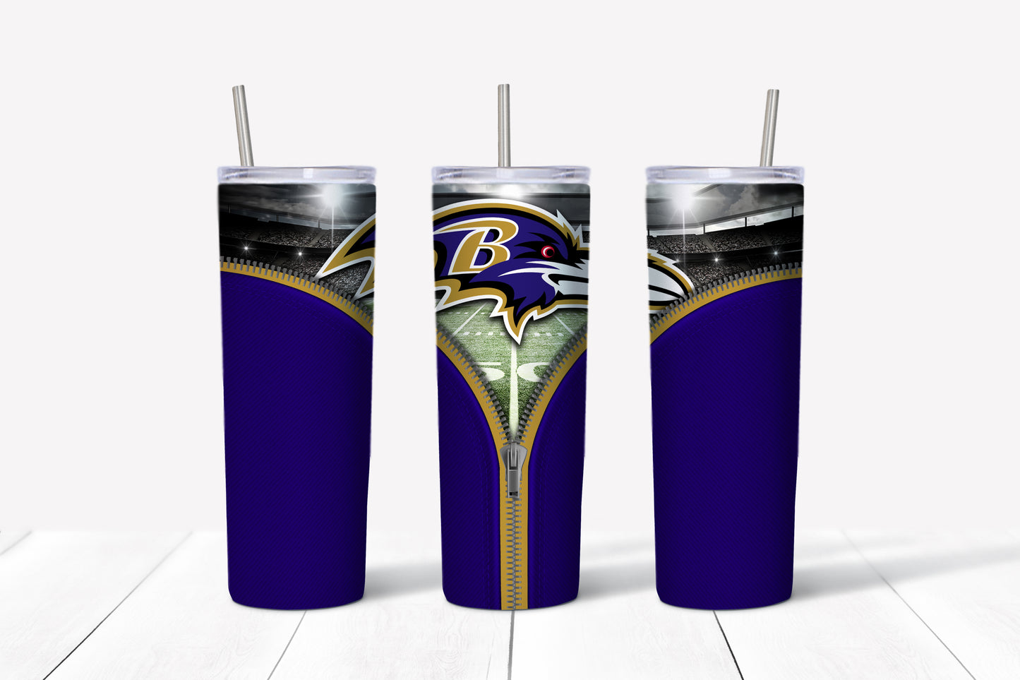 Football Team Jacket Tumbler