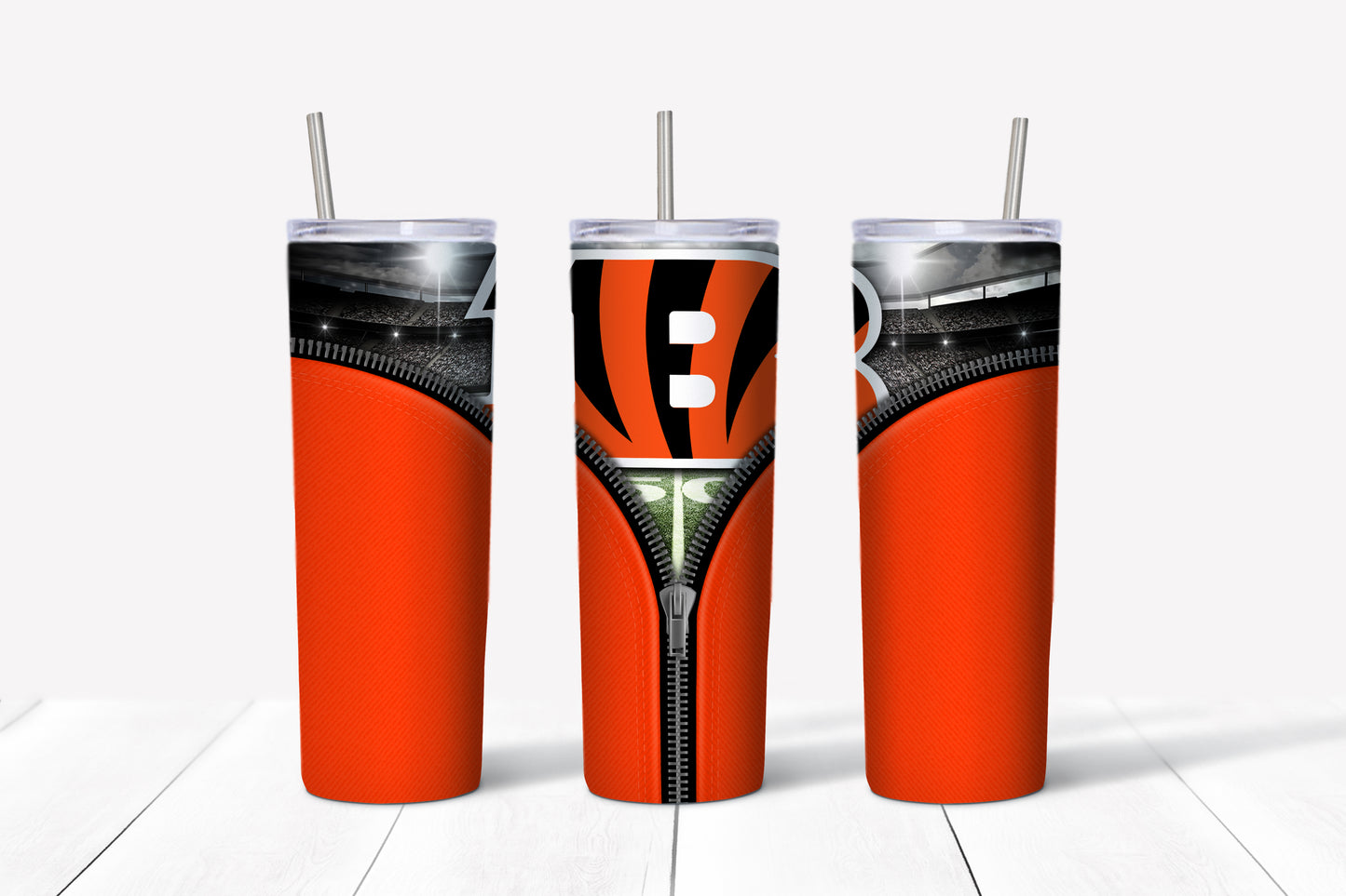 Football Team Jacket Tumbler
