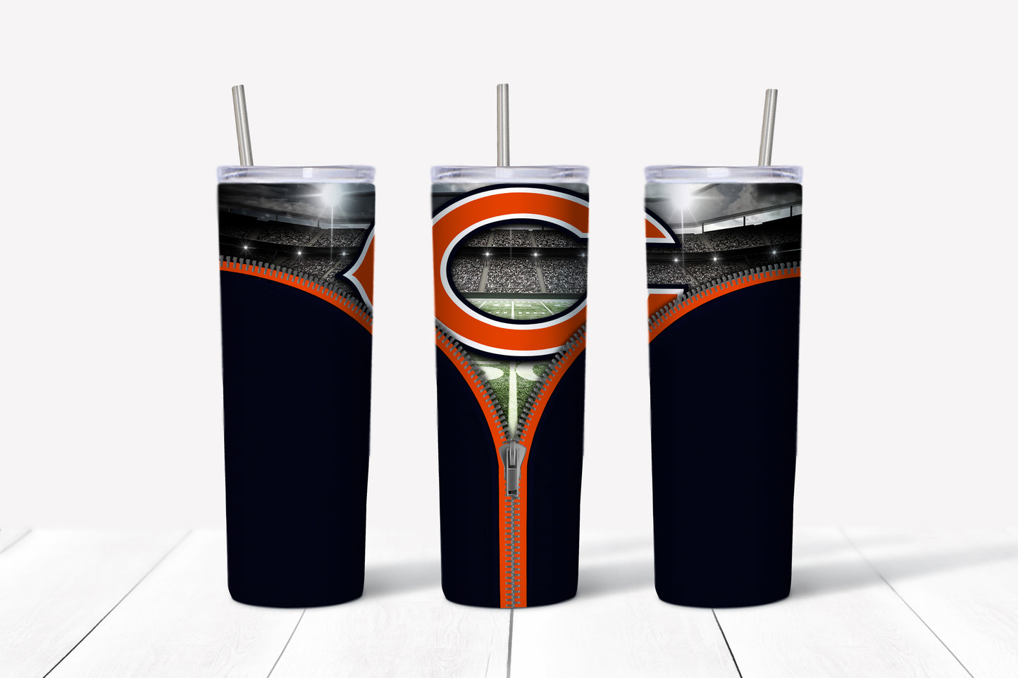 Football Team Jacket Tumbler