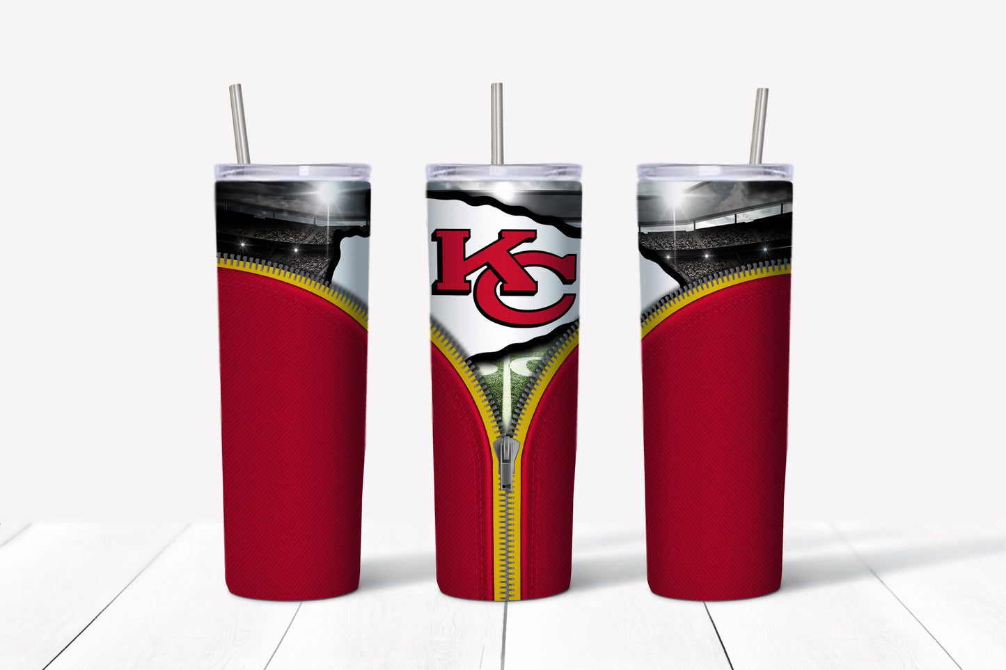 Football Team Jacket Tumbler