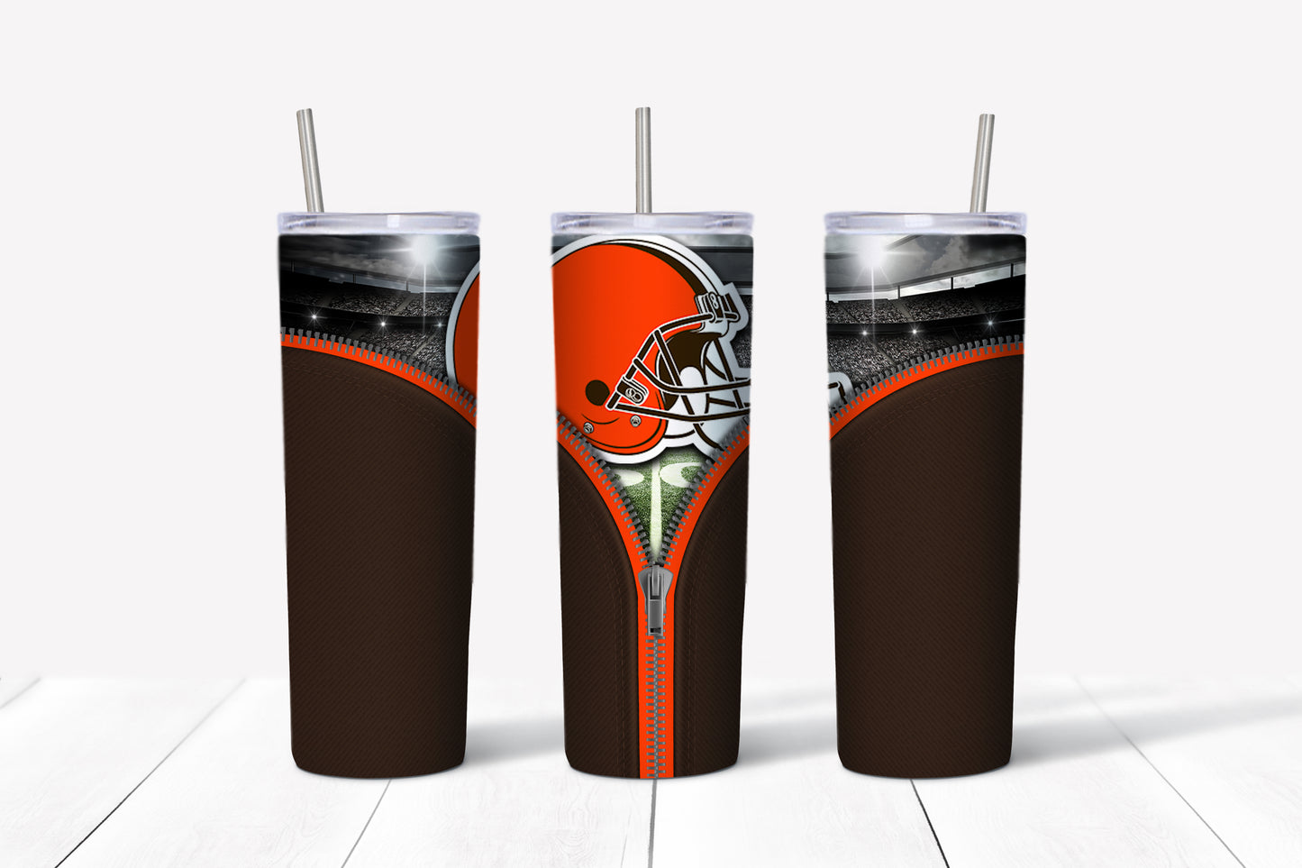 Football Team Jacket Tumbler