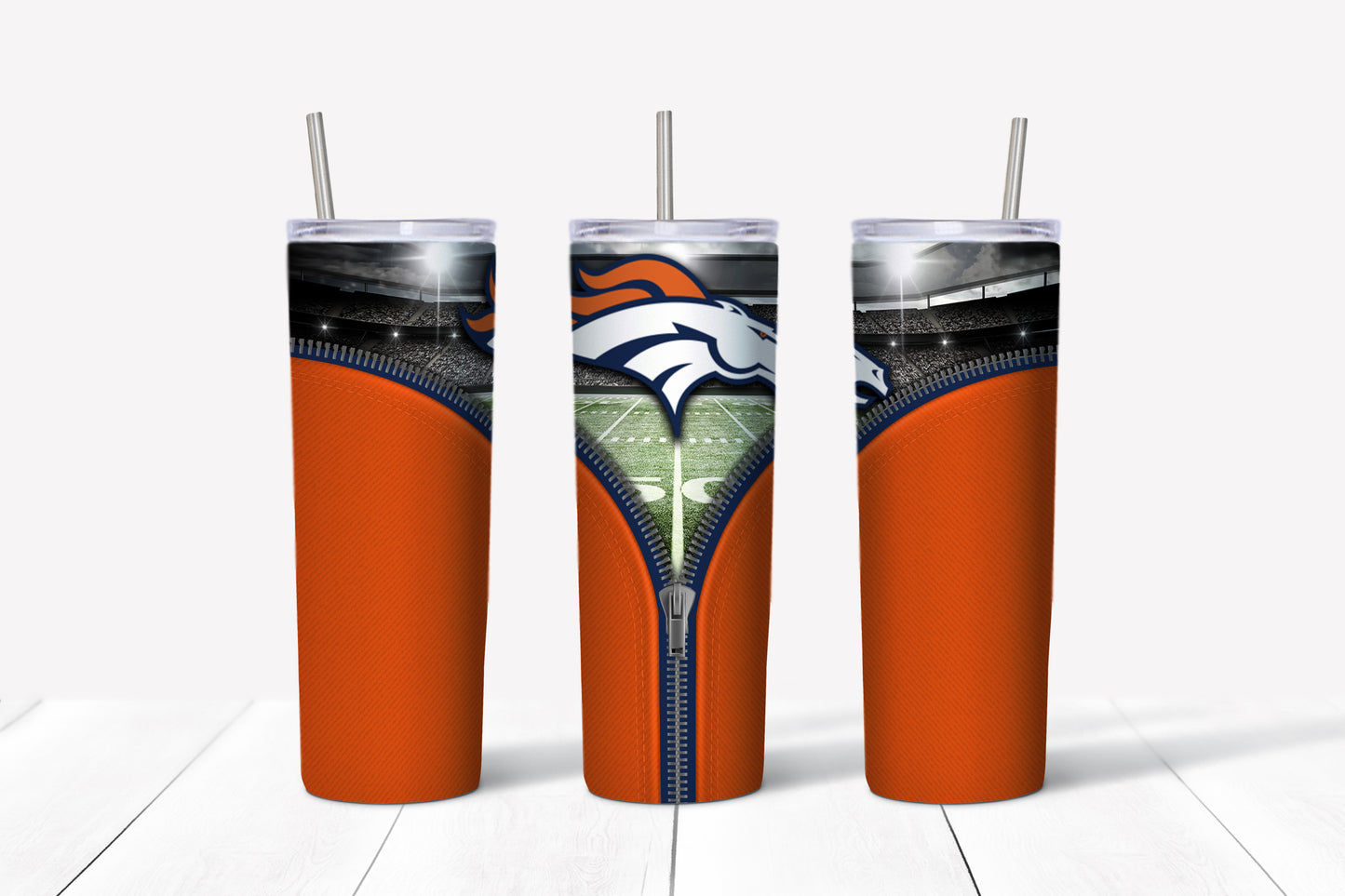 Football Team Jacket Tumbler