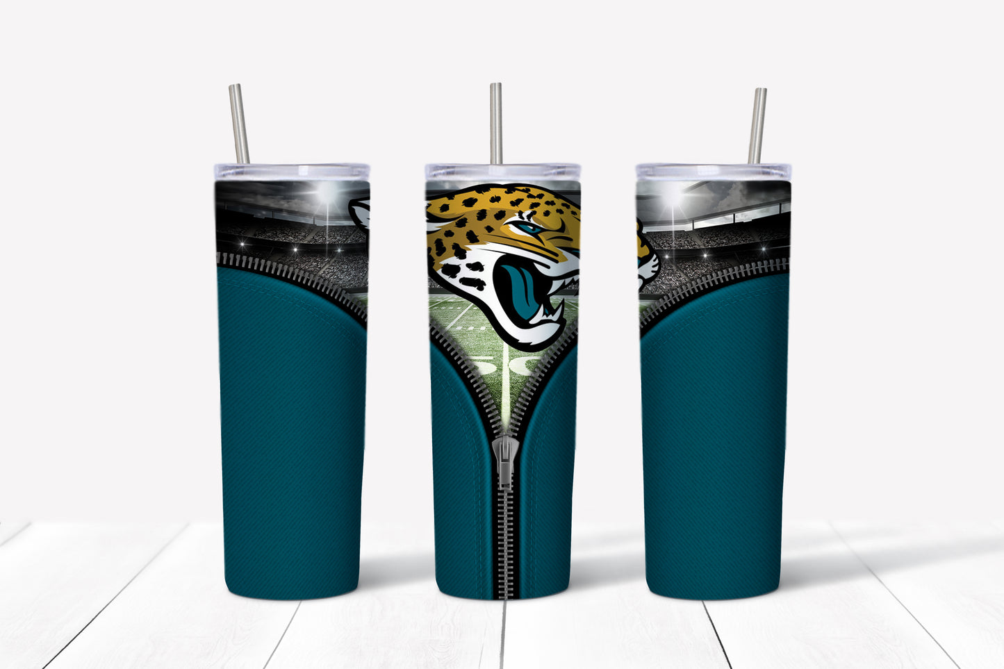 Football Team Jacket Tumbler
