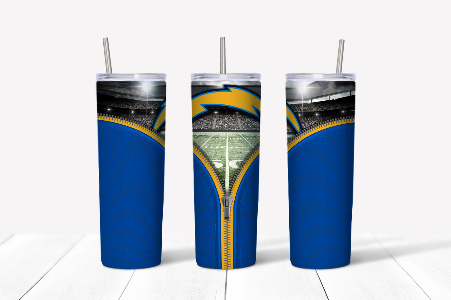 Football Team Jacket Tumbler