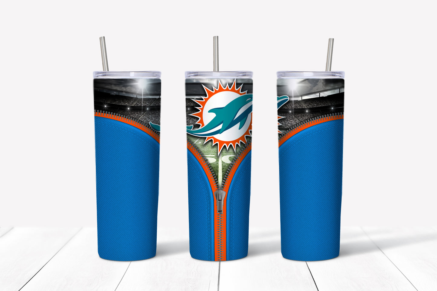 Football Team Jacket Tumbler