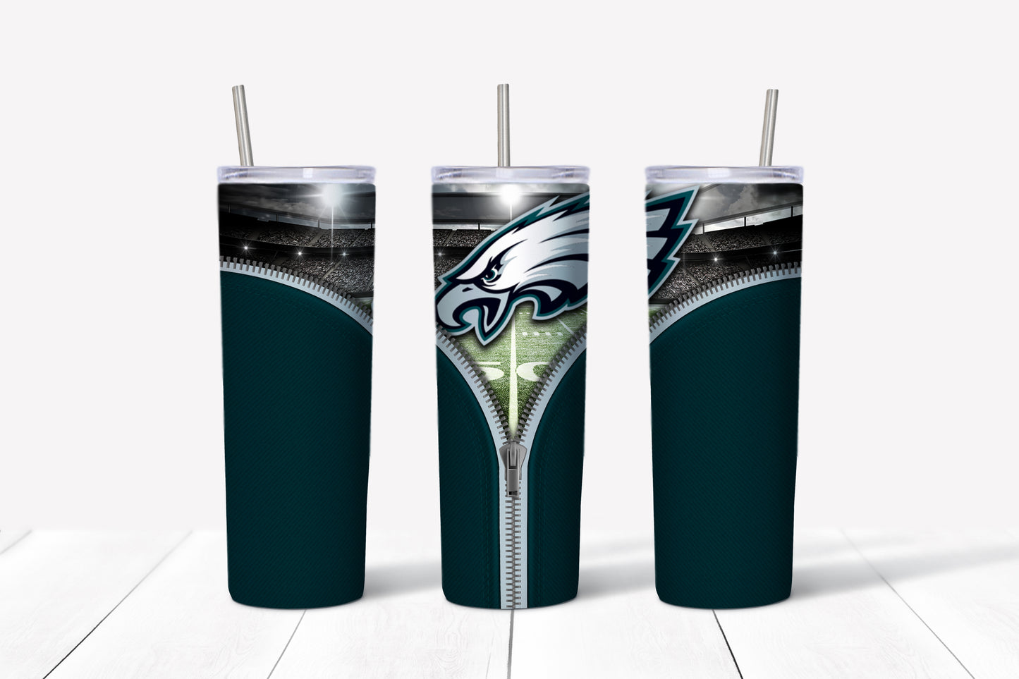 Football Team Jacket Tumbler