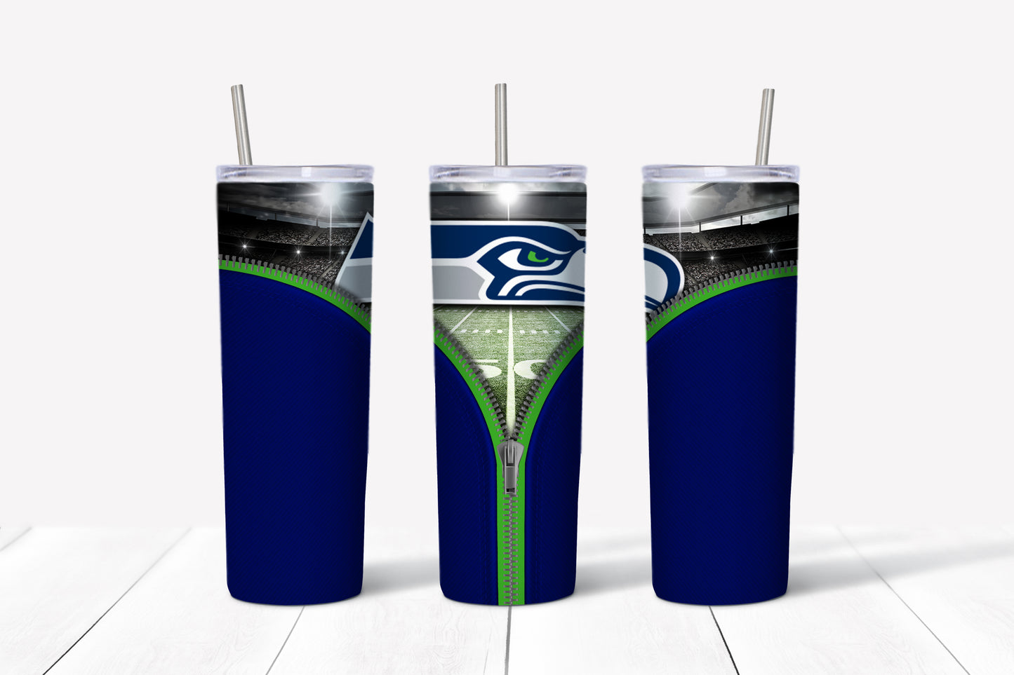 Football Team Jacket Tumbler