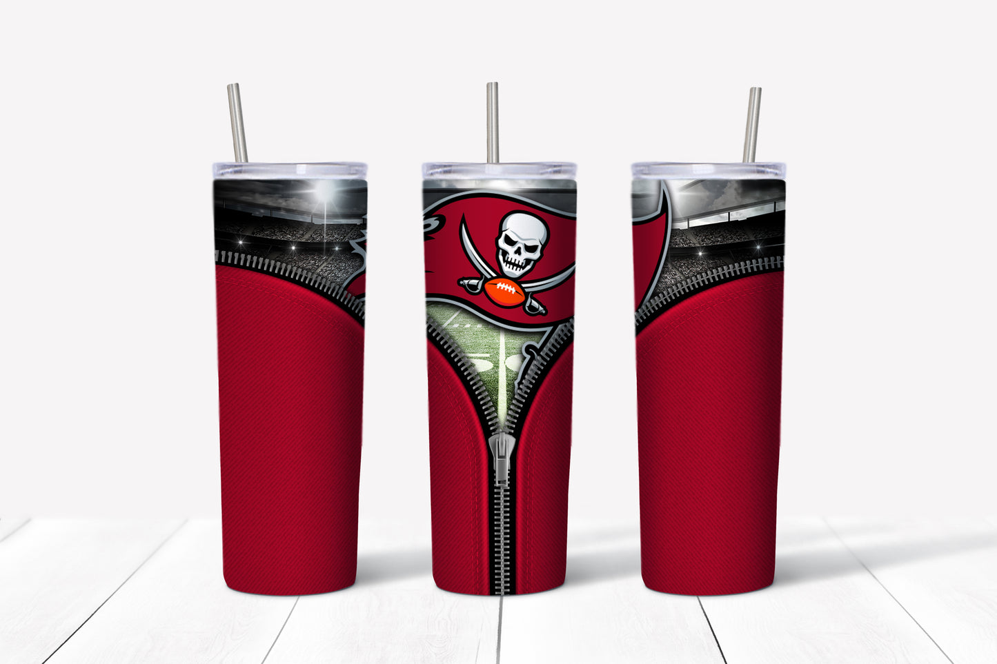 Football Team Jacket Tumbler