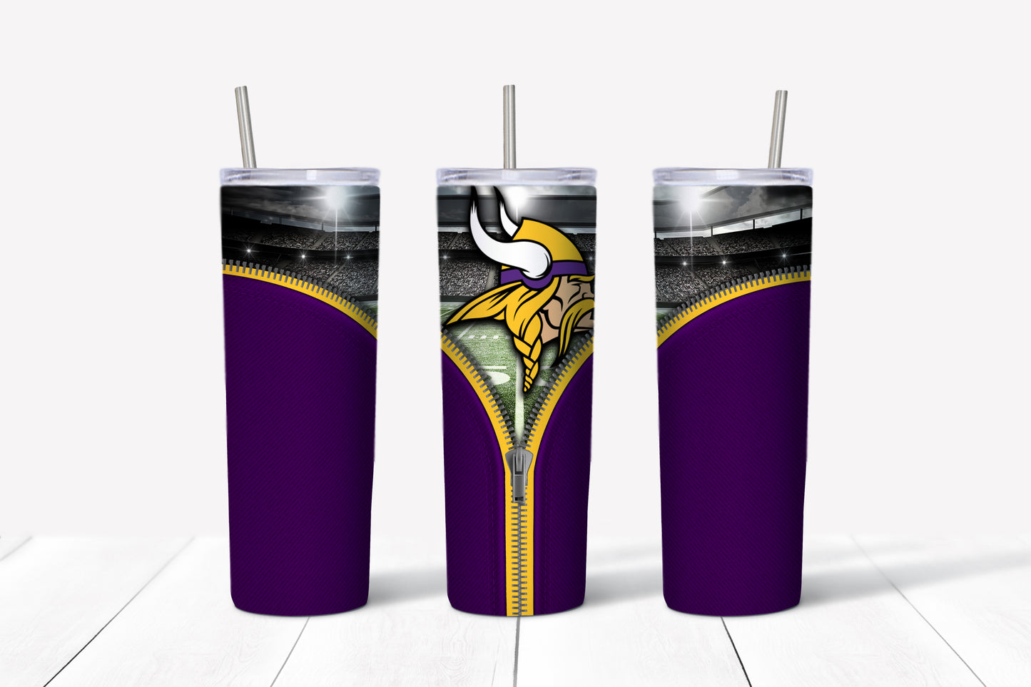 Football Team Jacket Tumbler